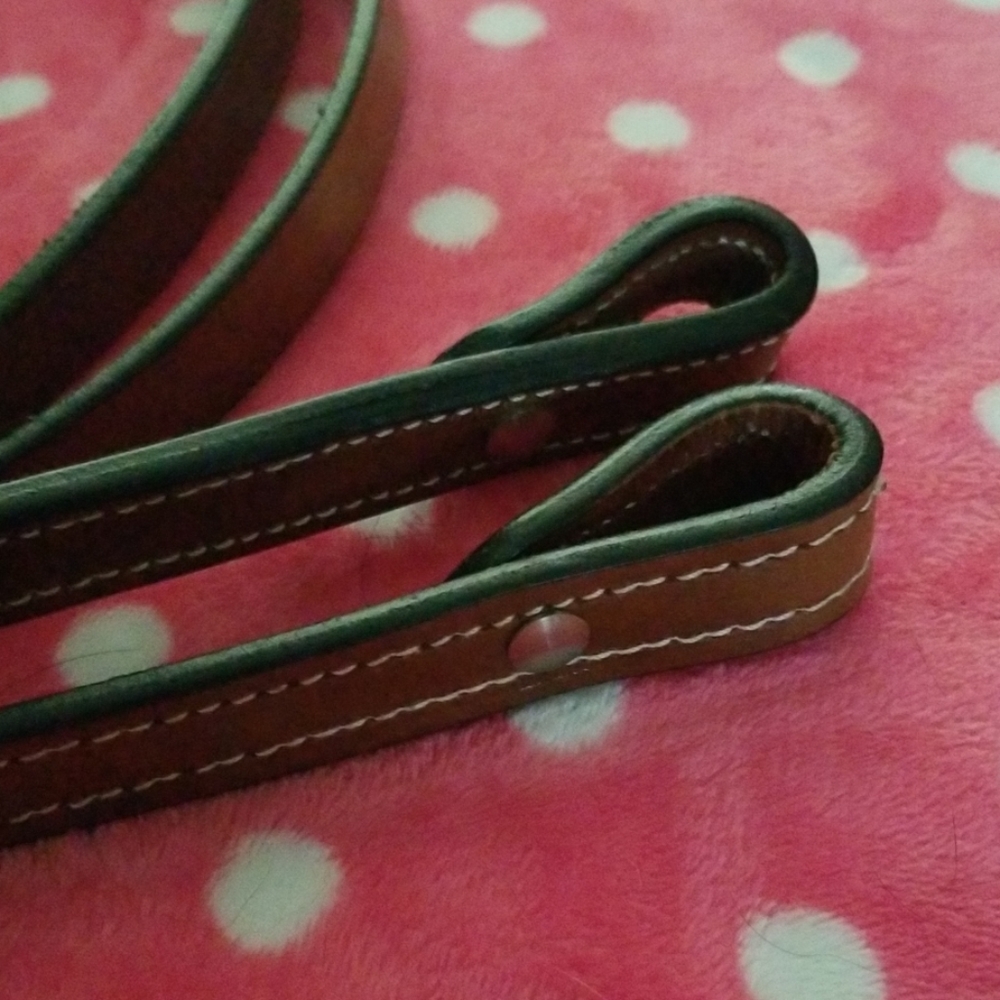 Leather split reins